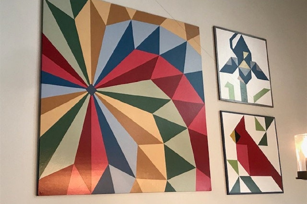 14. Sweet Judy Blue Eyes Barn Quilt