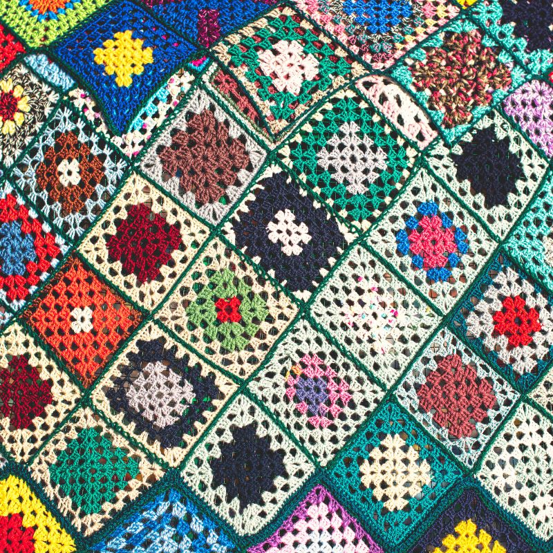 Granny Square Blanket