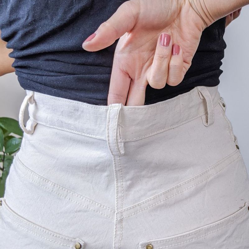 Using An Elastic Strip