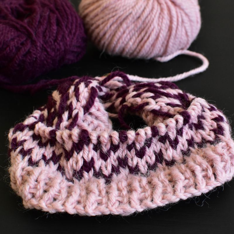 Fair Isle Bucket Hat