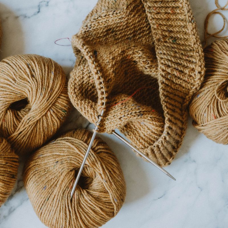 Moss Stitch Bucket Hat