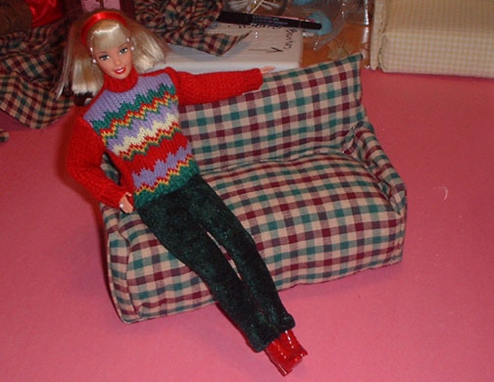 Barbie Doll Sofa