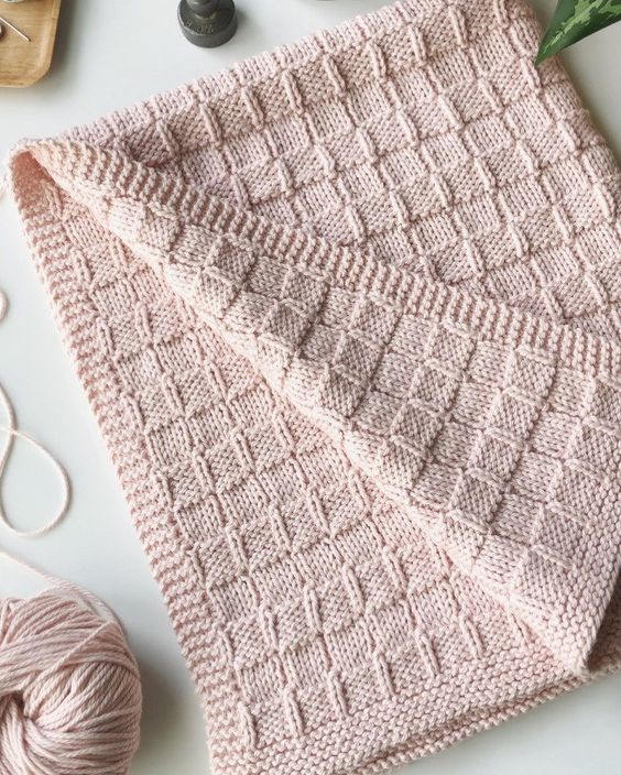 knit blanket pattern