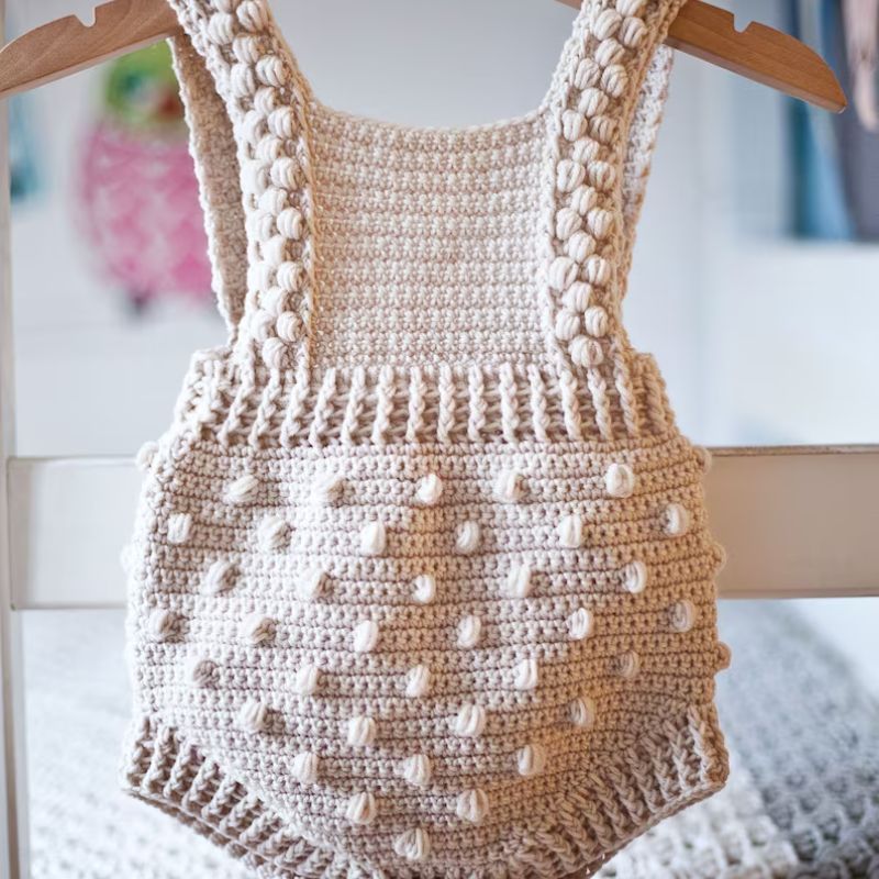 baby romper crochet pattern