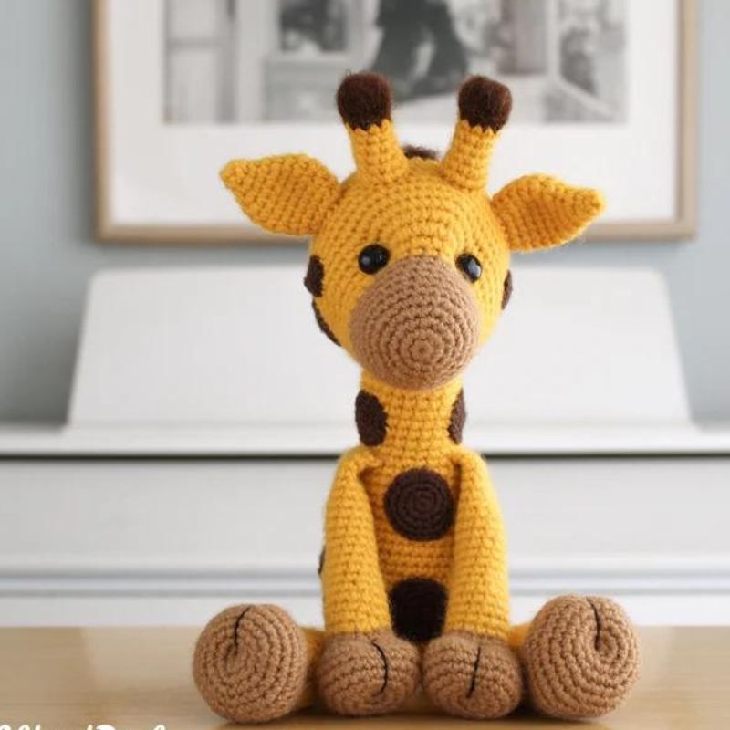 giraffe crochet  pattern