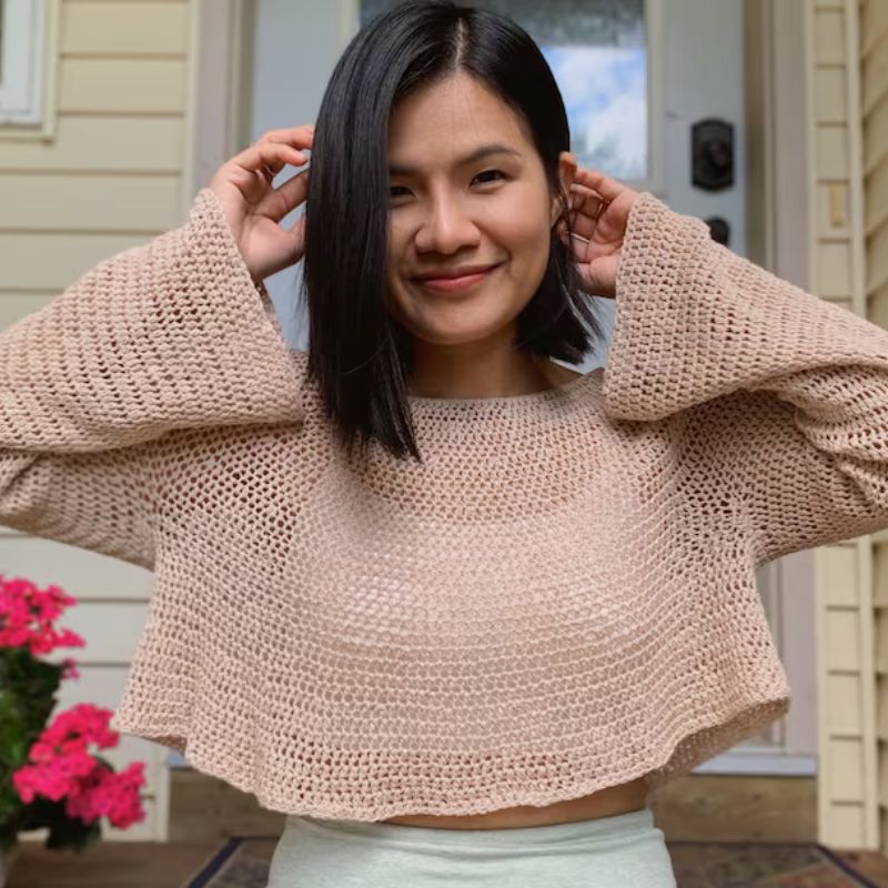 75 Free Lovely Crochet Sweater Patterns (With Pictures)