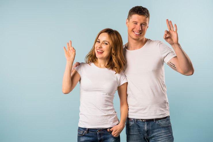 Male And Female T-Shirts