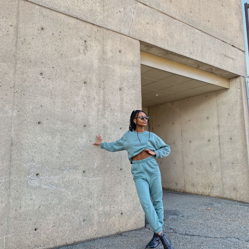  High-Waisted Sweatpants