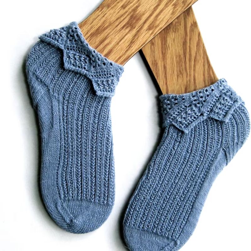 knitted socks