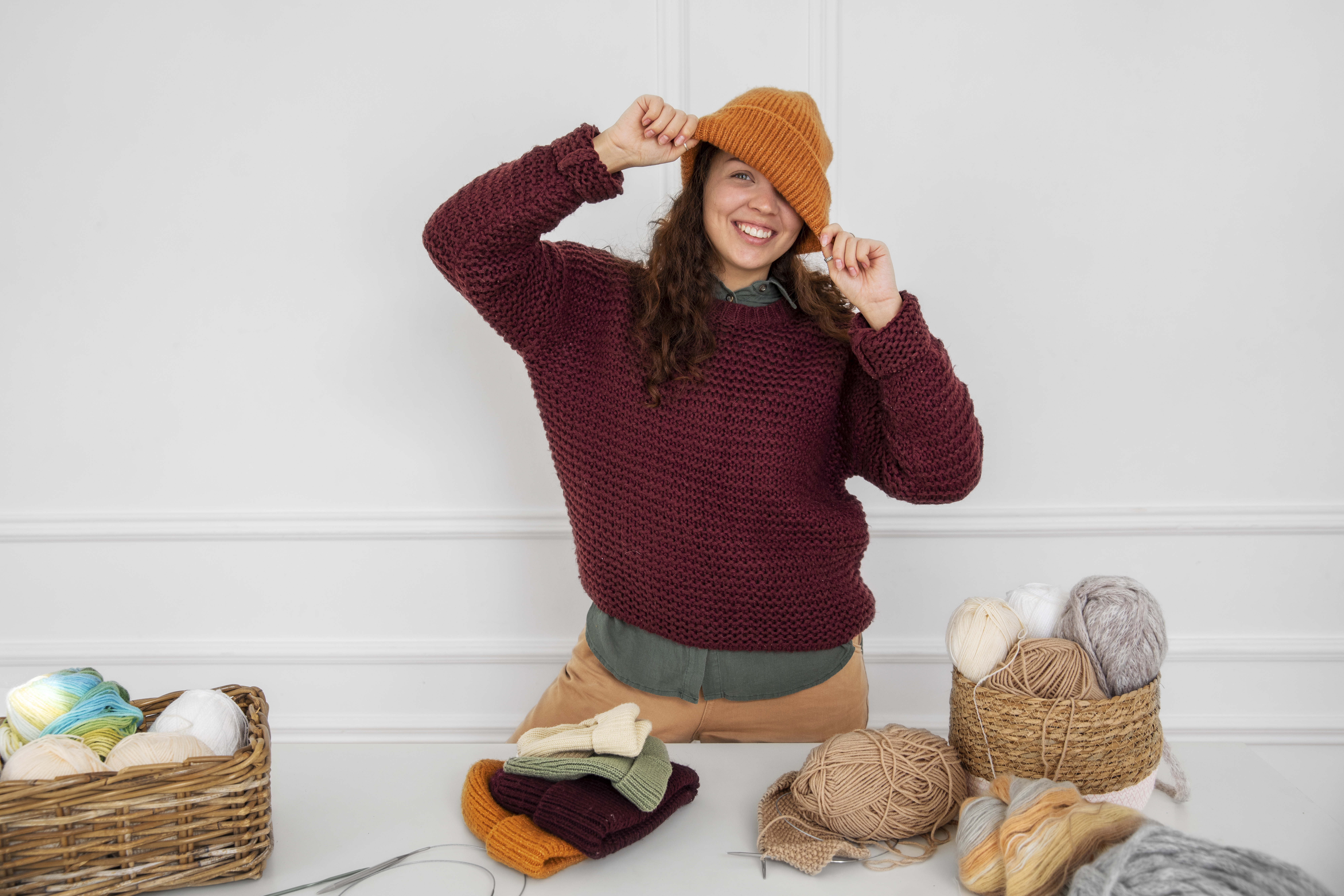 Bucket Hats Knitting Patterns