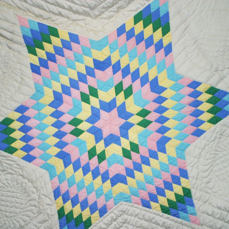 Stripes And Stars Quilt