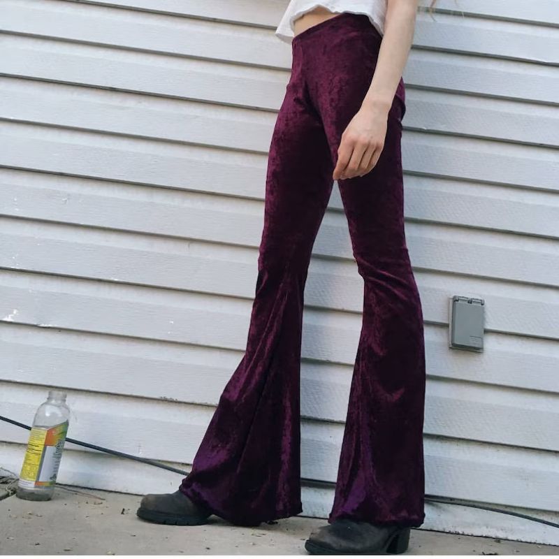 Velvet pants