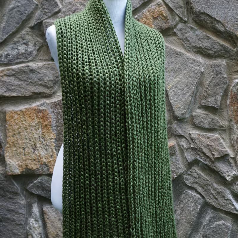 Unisex Scarf Knitting Kit