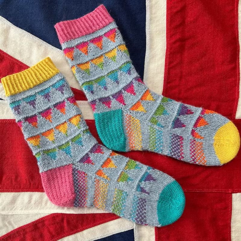 Bring out the Bunting Sock Knitting Kit