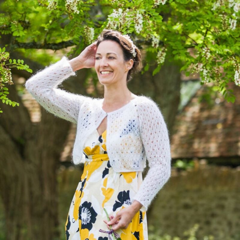  Lace Bolero Knitting Kit