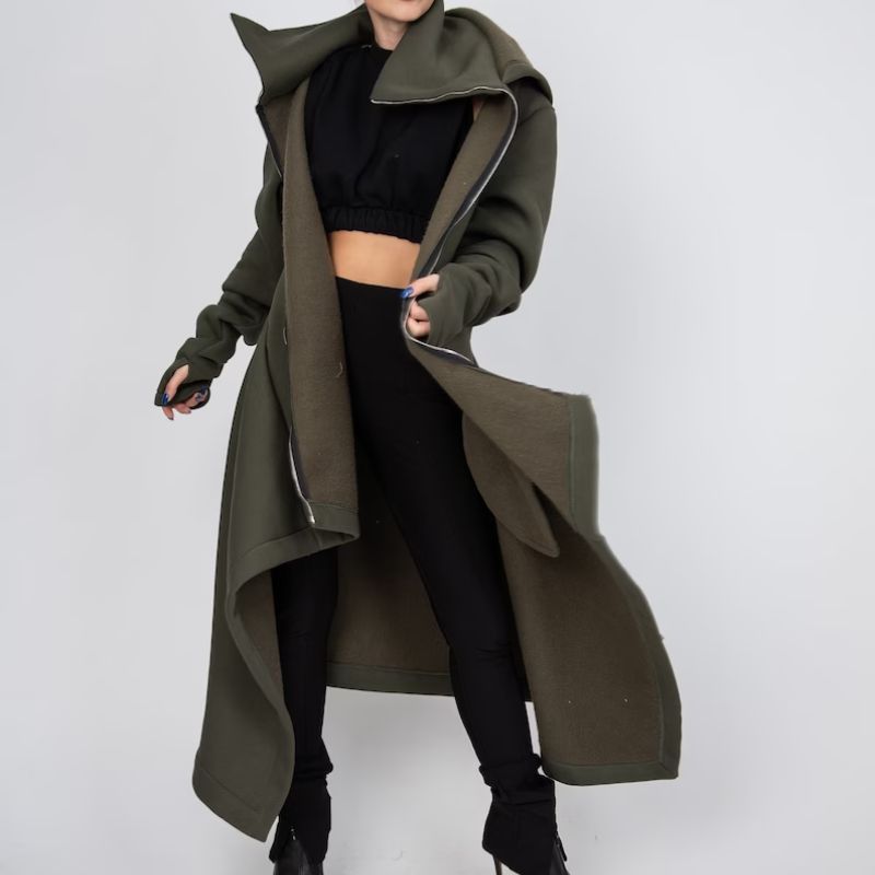 Cowl Neck Sweatshirt