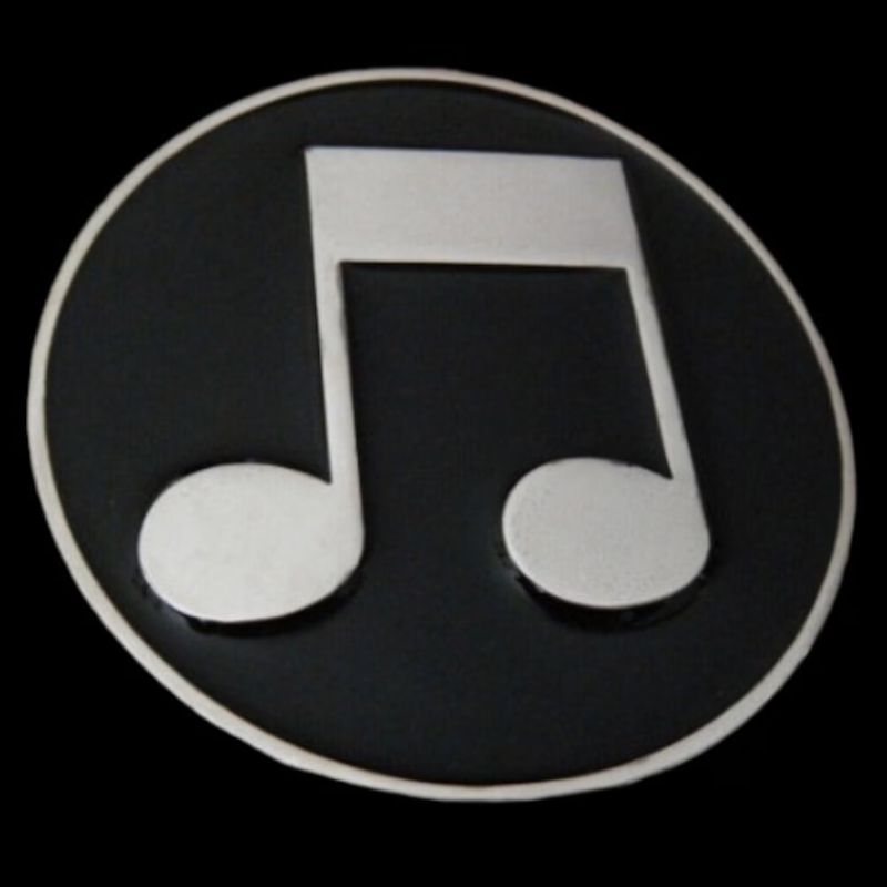 Music Note Buckle