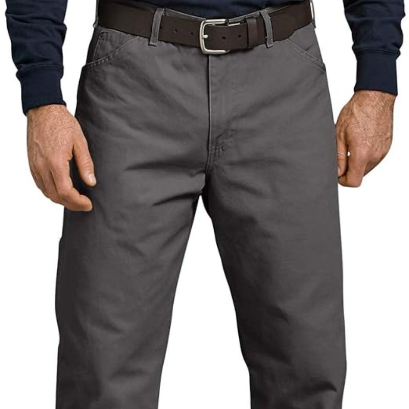 Dickies Men's Relaxed Fit Straight-Leg Duck Carpenter Jean