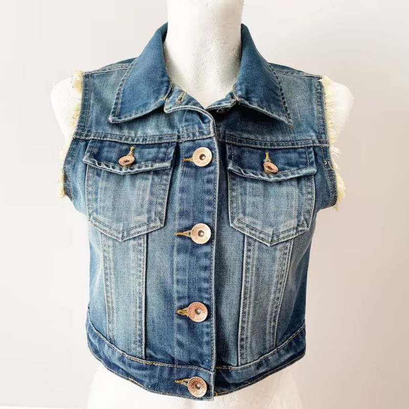 Fashionable Denim Vests