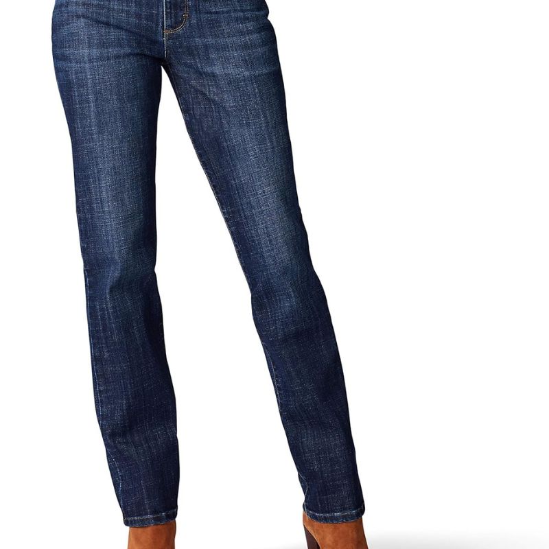  Straight-leg jeans