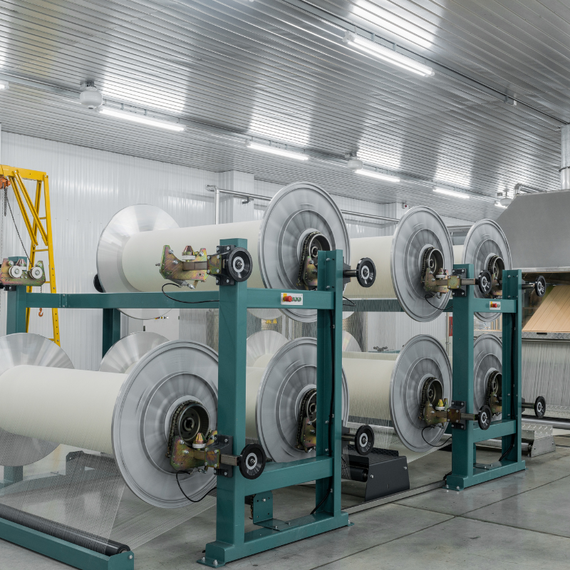 calendering process in textile